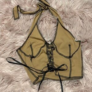 Y2K halter top